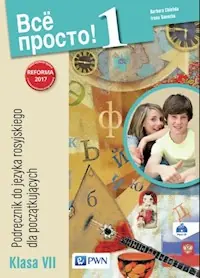 Bestseller Wsio prosto 1 Podręcznik do języka rosyjskiego Klasa VII