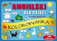 Angielski dla dzieci Słownik obrazkowy Kolorowanka Wysoka jakość