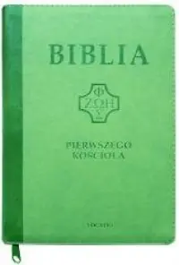 Szybka dostawa Biblia pierwszego Kościoła z paginat. suwak zieleń