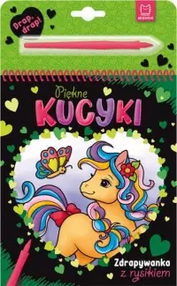 Piękne kucyki. Zdrapywanka z rysikiem Zamów teraz