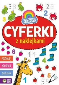 Kolorowa Akademia. Cyferki z naklejkami Kup online