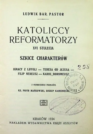 Katoliccy Reformatorzy 1924 r. Wyjątkowa oferta