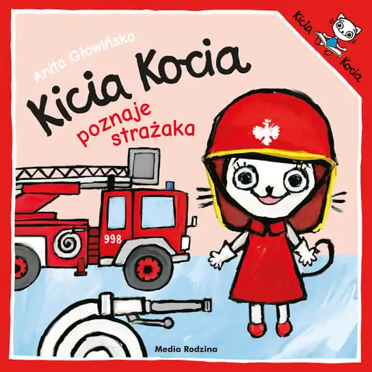 Popularny Kicia Kocia poznaje strażaka