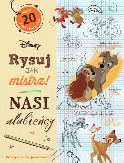 Darmowa dostawa Rysuj jak mistrz! Nasi ulubieńcy. Disney
