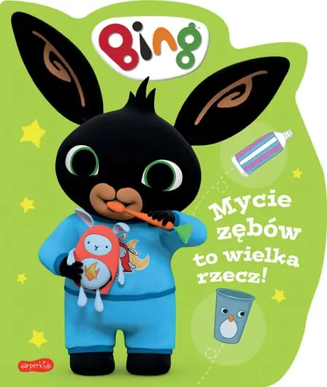 Premium Mycie zębów to wielka rzecz! Bing. Książeczki kartonowe