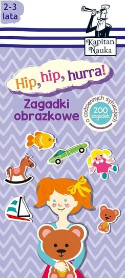 Zagadki obrazkowe. Hip, hip, hurra! Kapitan Nauka Obniżka ceny