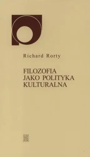 Do wyczerpania zapasów Filozofia jako Polityka Kulturalna