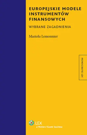 Nowy Europejskie modele instrumentów finansowych