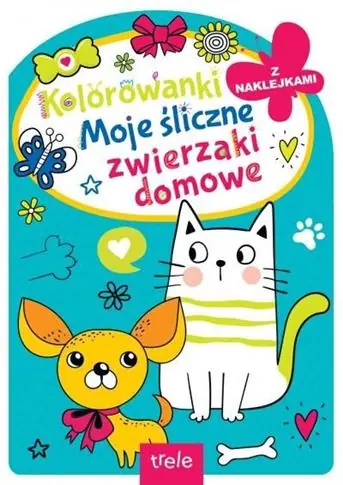 Sprawdź teraz KOLOROWANKA Z WYKROJNIKIEM. MOJE ŚLICZNE ZWIERZAKI