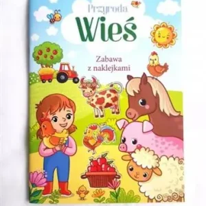 Łatwy zwrot PRZYRODA. WIEŚ. ZABAWA Z NAKLEJKAMI