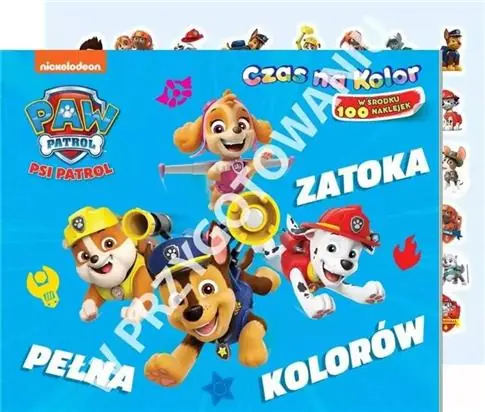 PSI PATROL. CZAS NA KOLOR CZ. 1 Tylko do końca tygodnia