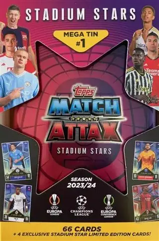 Bestseller UEFA Champions League Match Attax 2023/24 mega