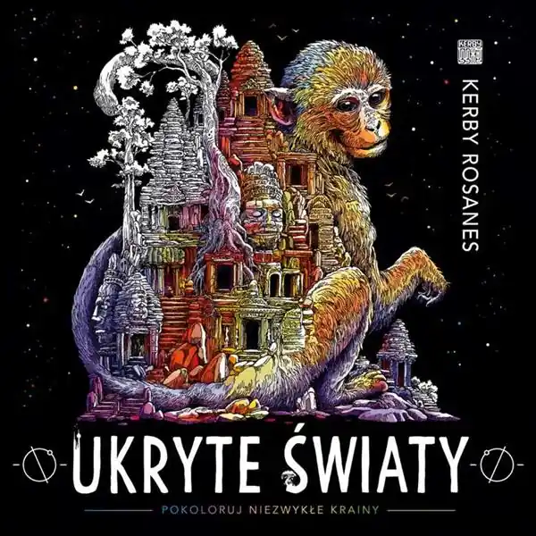 Taniej UKRYTE ŚWIATY. POKOLORUJ NIEZWYKŁE KRAINY