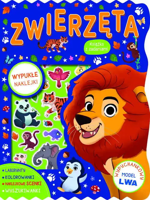 Zwierzęta Książka z zadaniami Kup online