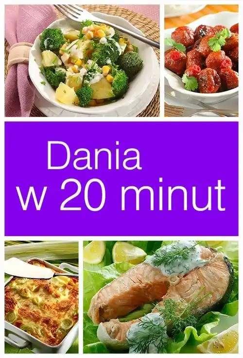 Dania w 20 minut Obniżka ceny