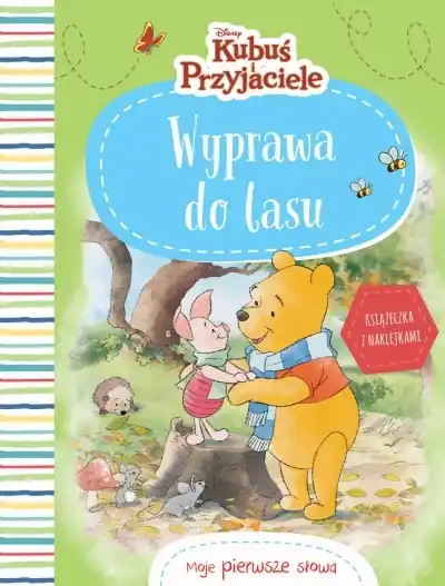 Rabat Moje pierwsze słowa. Wyprawa do lasu. Disney Kubuś i Przyjaciele