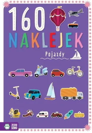 160 naklejek. Pojazdy - Zuzanna Pacholska Ekspresowa dostawa