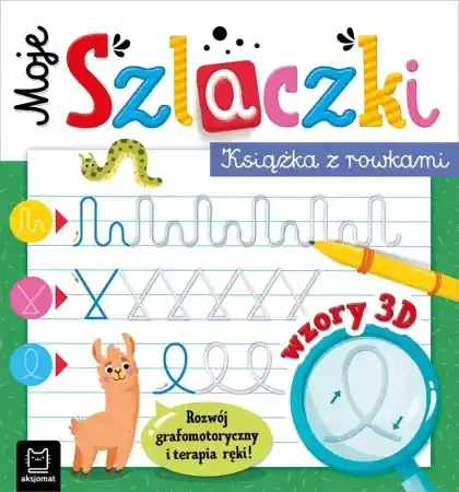 Okazja Moje szlaczki. Książka z rowkami - Anna Podgórska