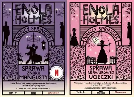 Enola Holmes 8-9 Sprawa brawurowej ucieczki + znaku mangusty Nancy Springer - Nancy Springer Sprawdź teraz