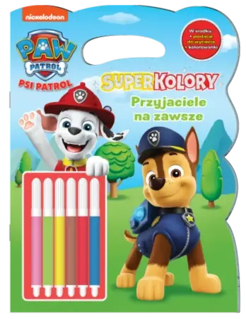 Ostatnia szansa Przyjaciele na zawsze. Psi Patrol. Superkolory - opracowanie zbiorowe